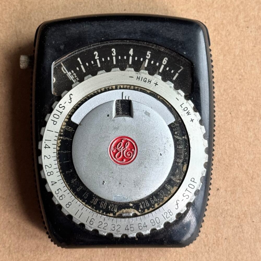 Vintage General Electric (GE) Type PR-1 Photographic Exposure Meter